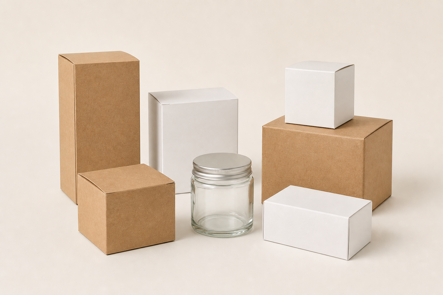 Set di packaging di prodotto